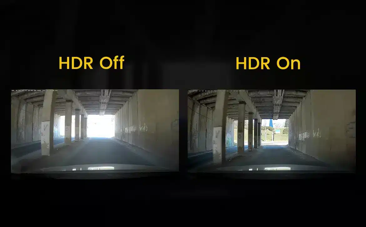 HDR implemented in A119 V3