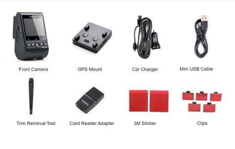 A129 Pro 2 Channel 4K Dashcam Accessories