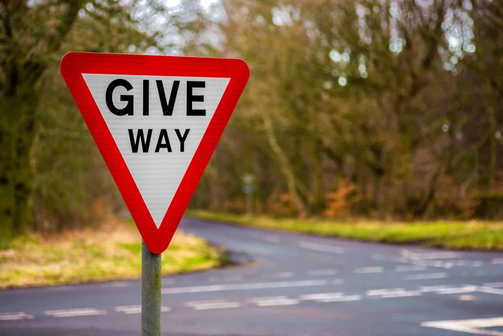 Give Way Road Sign