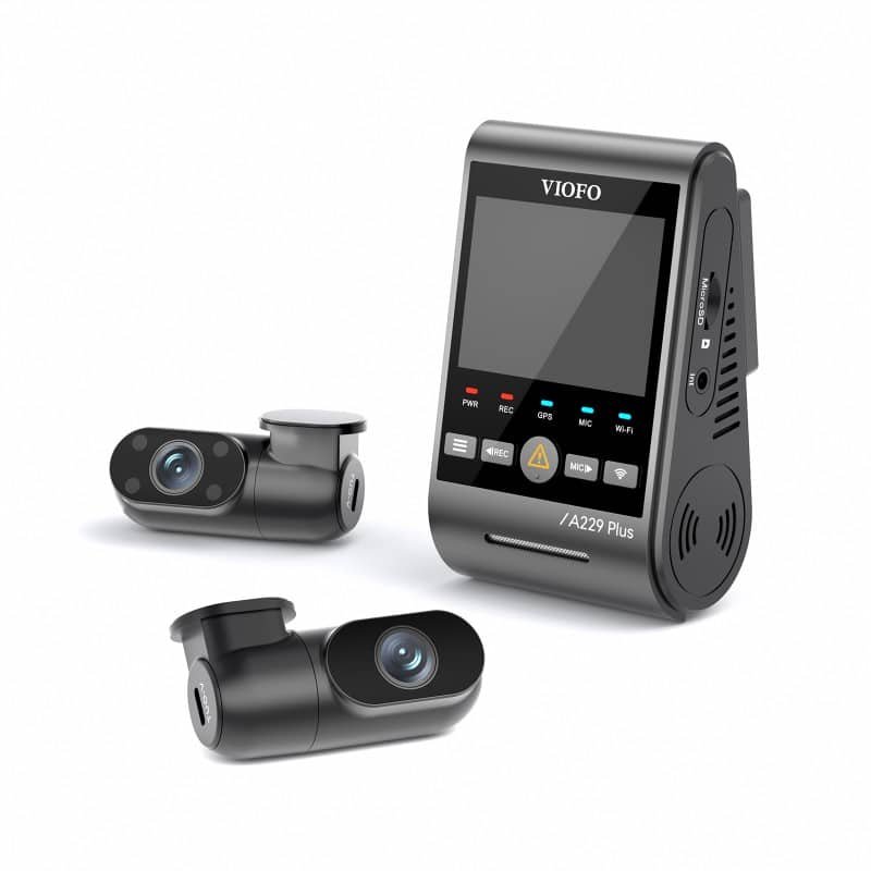 VIOFO A229 Plus 3CH: 2K+2K+1080P HDR Triple Dash Camera with Dual Sony STARVIS 2 Sensors, GPS, and Voice Control 13 VIOFO A229 Plus 3CH 2K HDR Dual Sony STARVIS 2 Triple Dash Camera