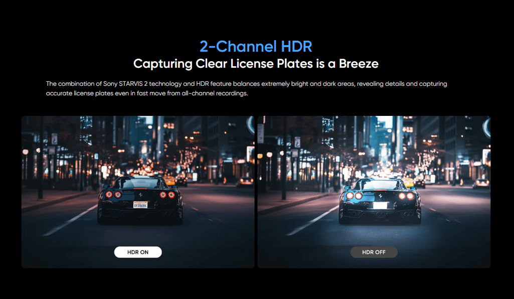 Dash Cam VIOFO A329T 2 Channel 4K Front + 2K Telephoto Camera 4x Optical Zoom 22 Dash Cam VIOFO A329T 2 Channel 4K Front + 2K Telephoto Camera 4x Optical Zoom - Image 22