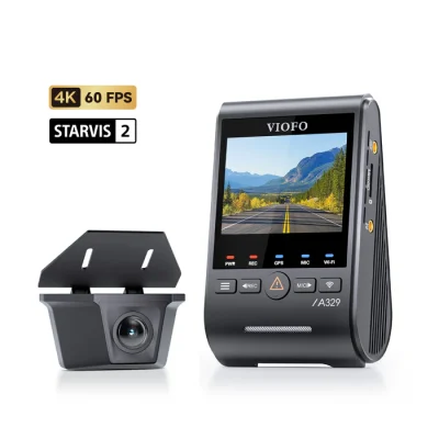 Dash Cam VIOFO A329SW 2 Channel 4K Front + 2K Waterproof Rear Sony STARVIS